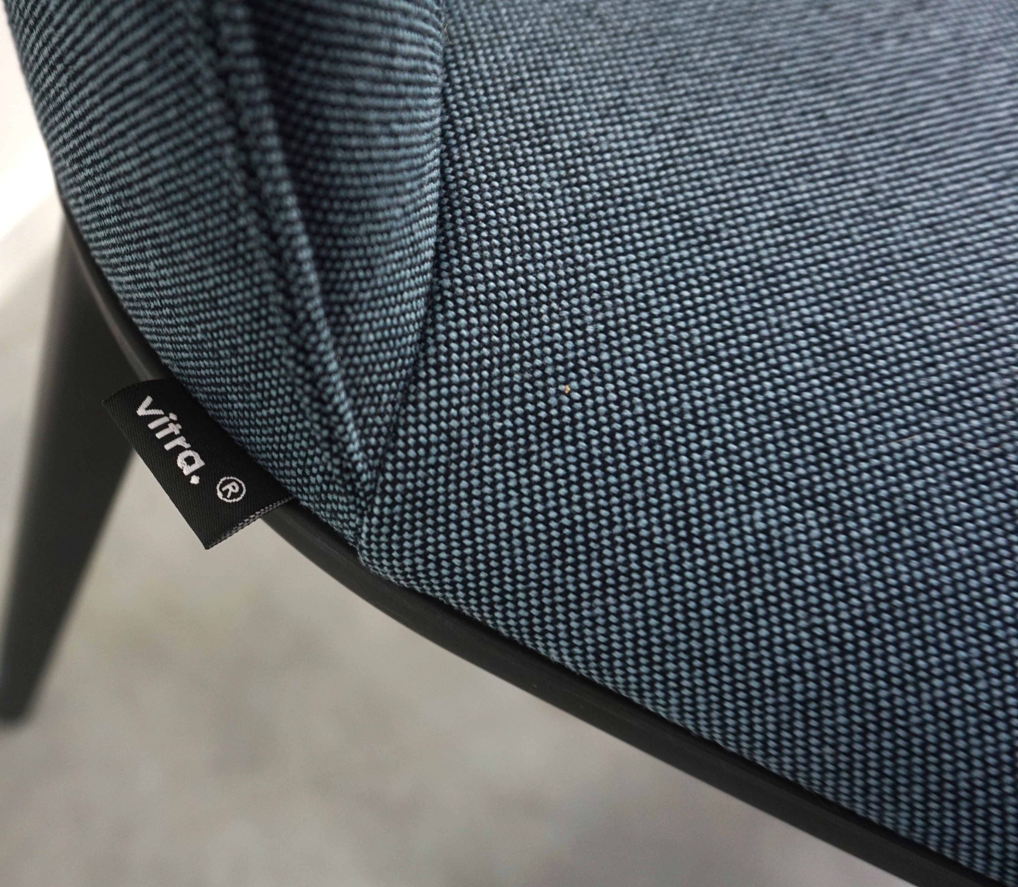 Vitra Softshell Side Chair Designstuhl | Blau | Schwarz
