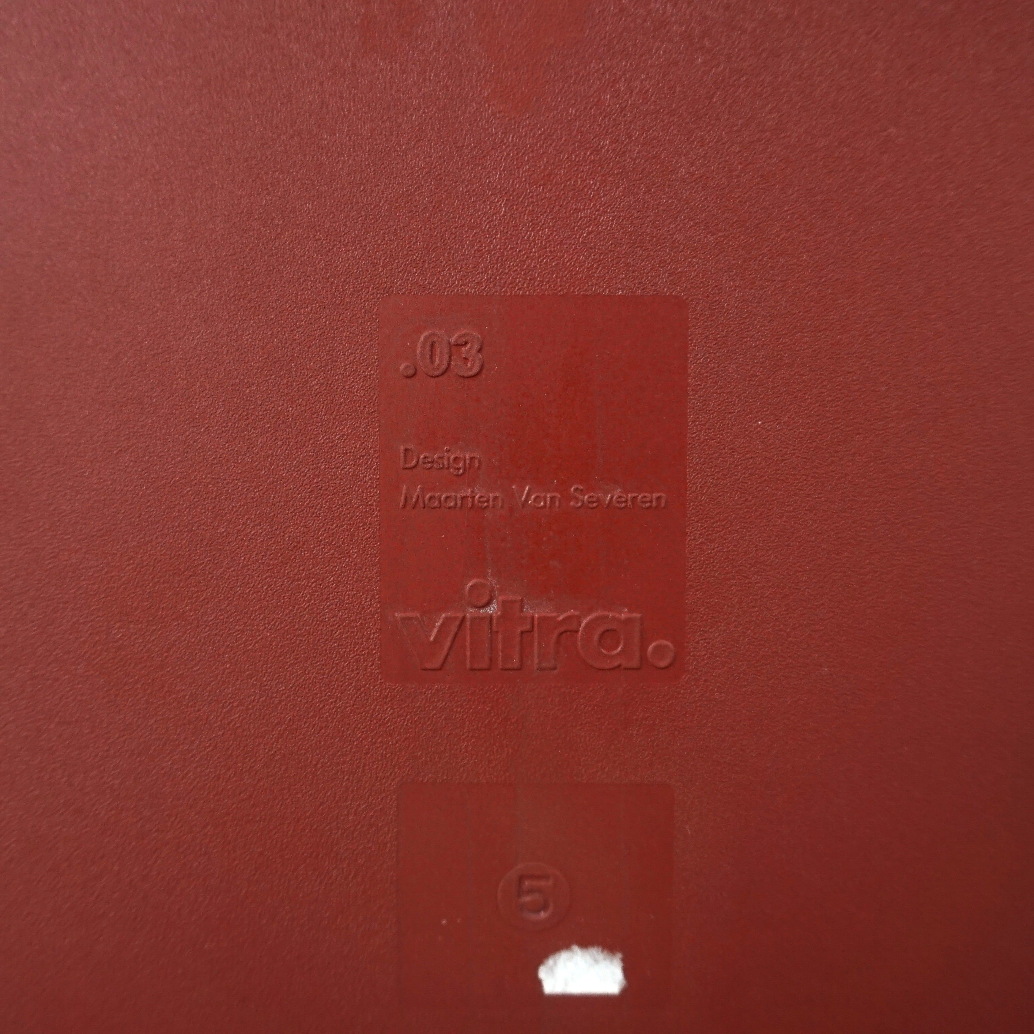 Vitra .03 Designstuhl | Rot
