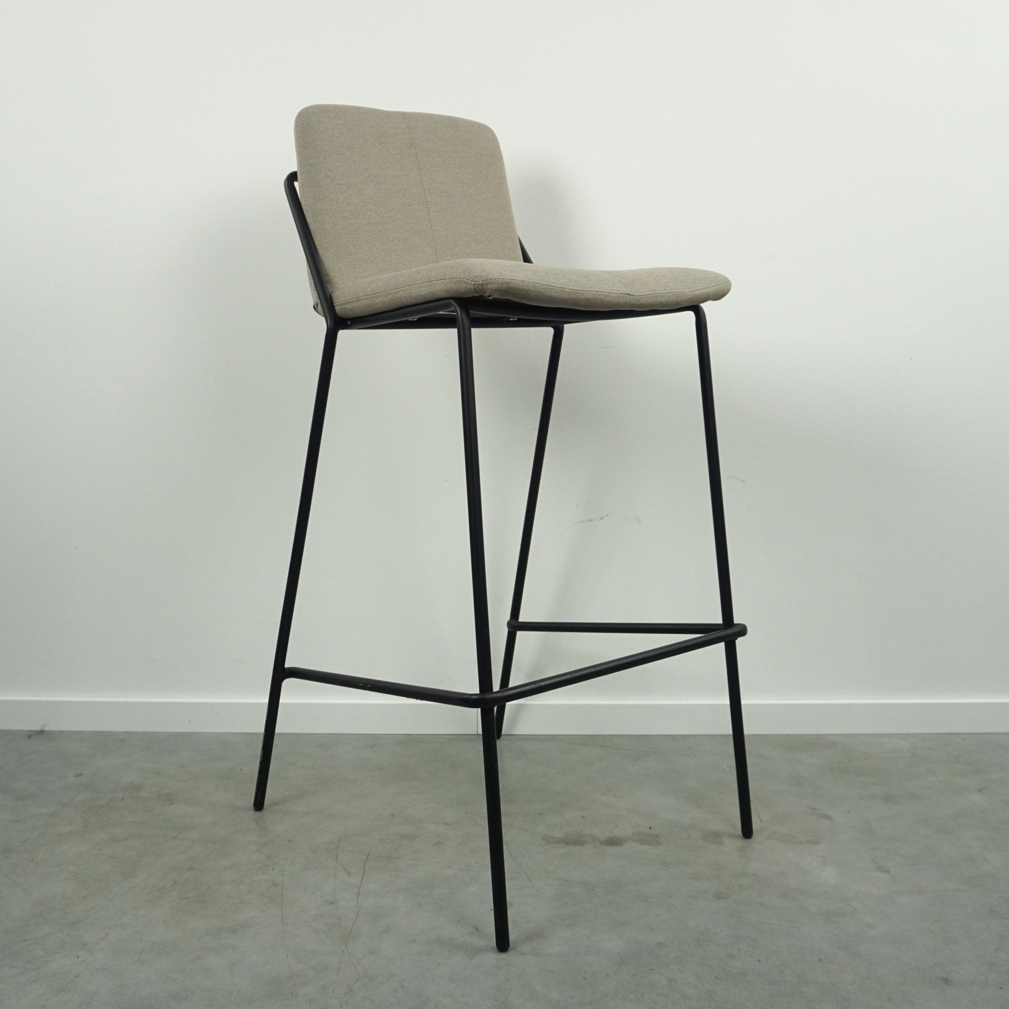 Barhocker | Beige | Sitzhöhe ca. 80 cm