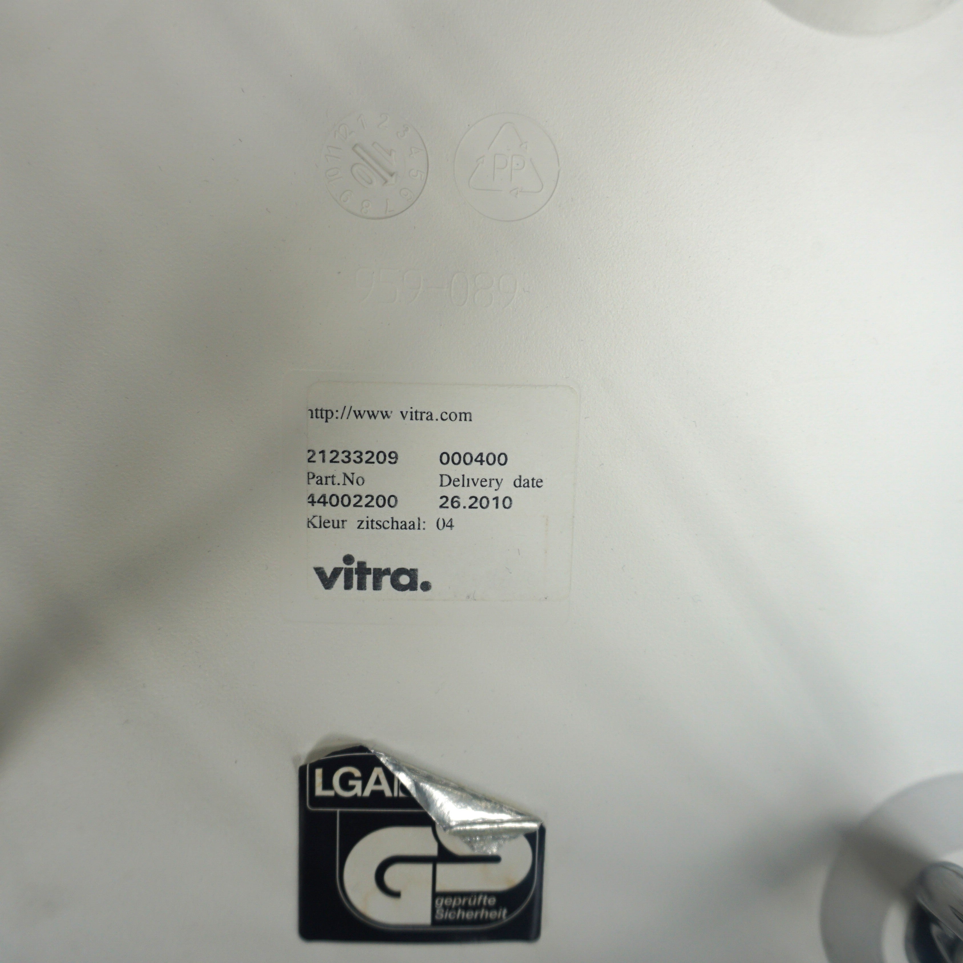 Vitra Eames DSR Chair | Kunststoff | Weiß