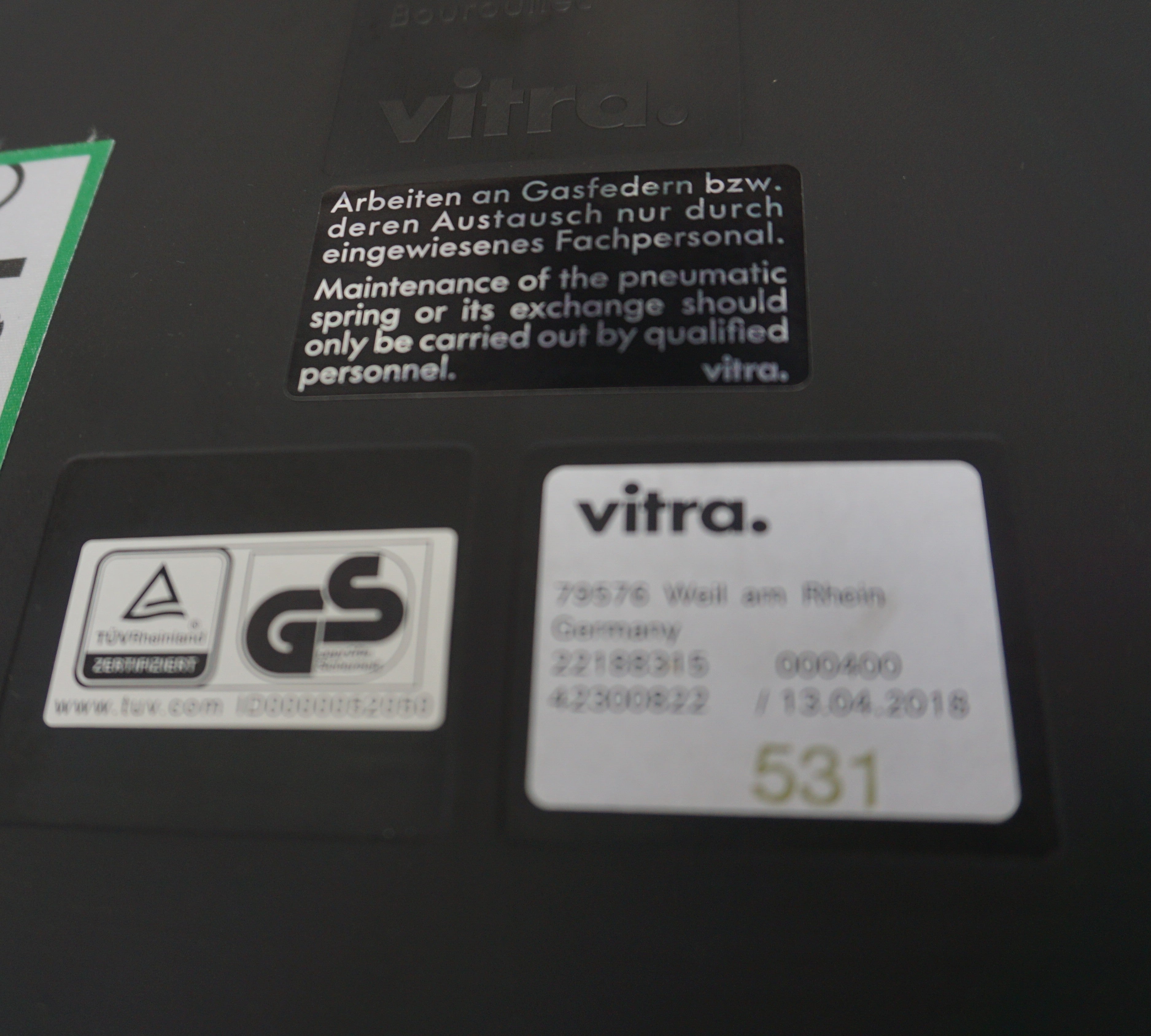 Vitra Softshell Konferenzstuhl | Dunkelgrau