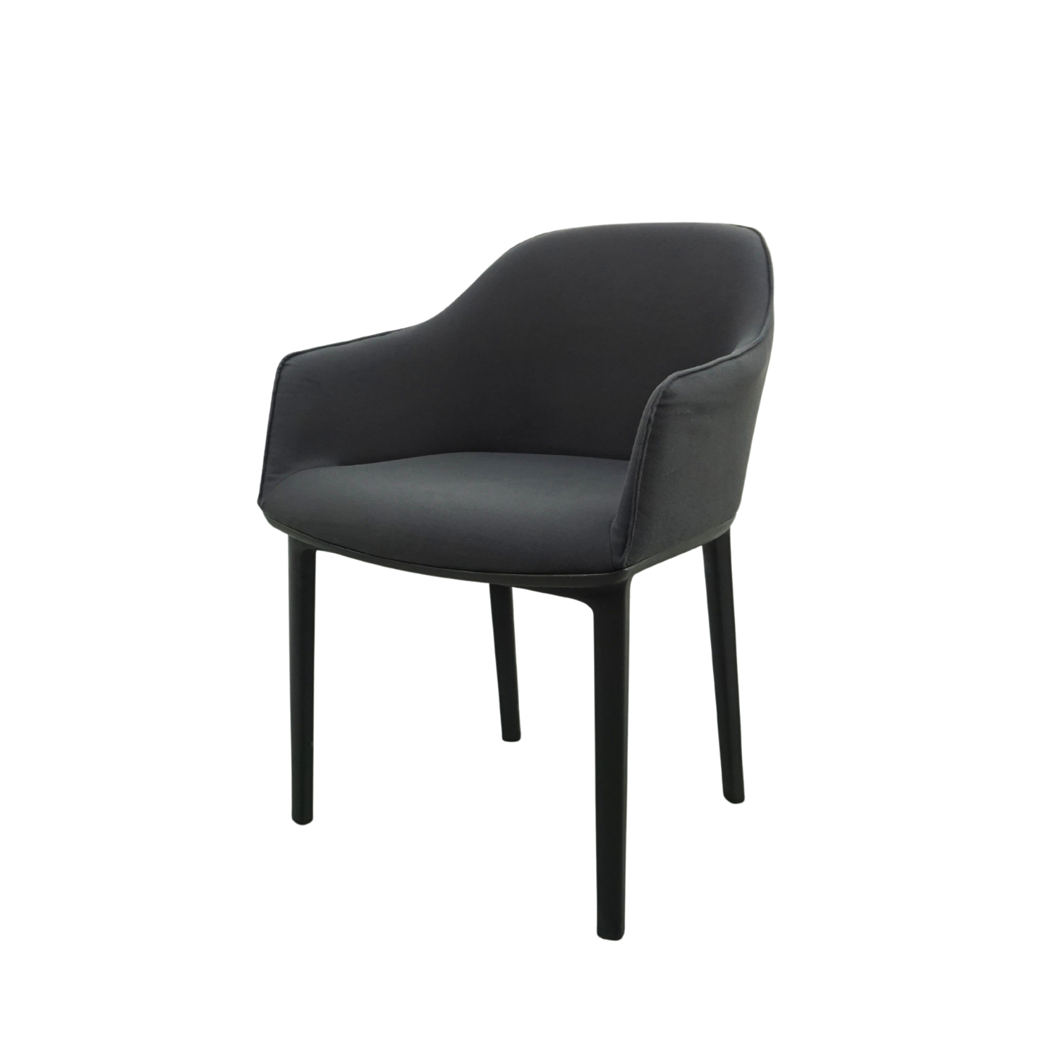 Vitra Softshell Besprechungsstuhl | Dunkelgrau