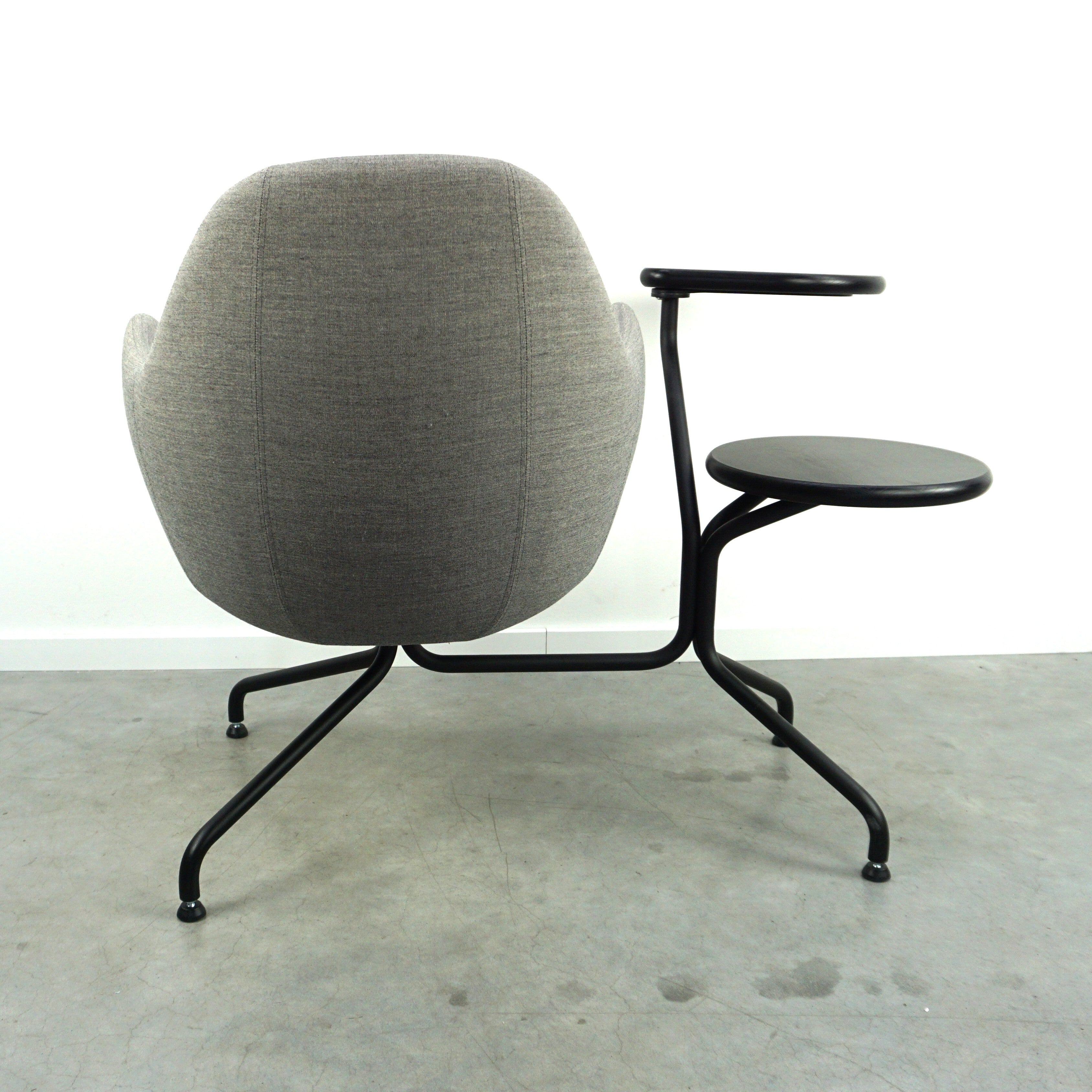 Blå Station Wilmer CT Designsessel | Multifunktionssessel | Hellgrau