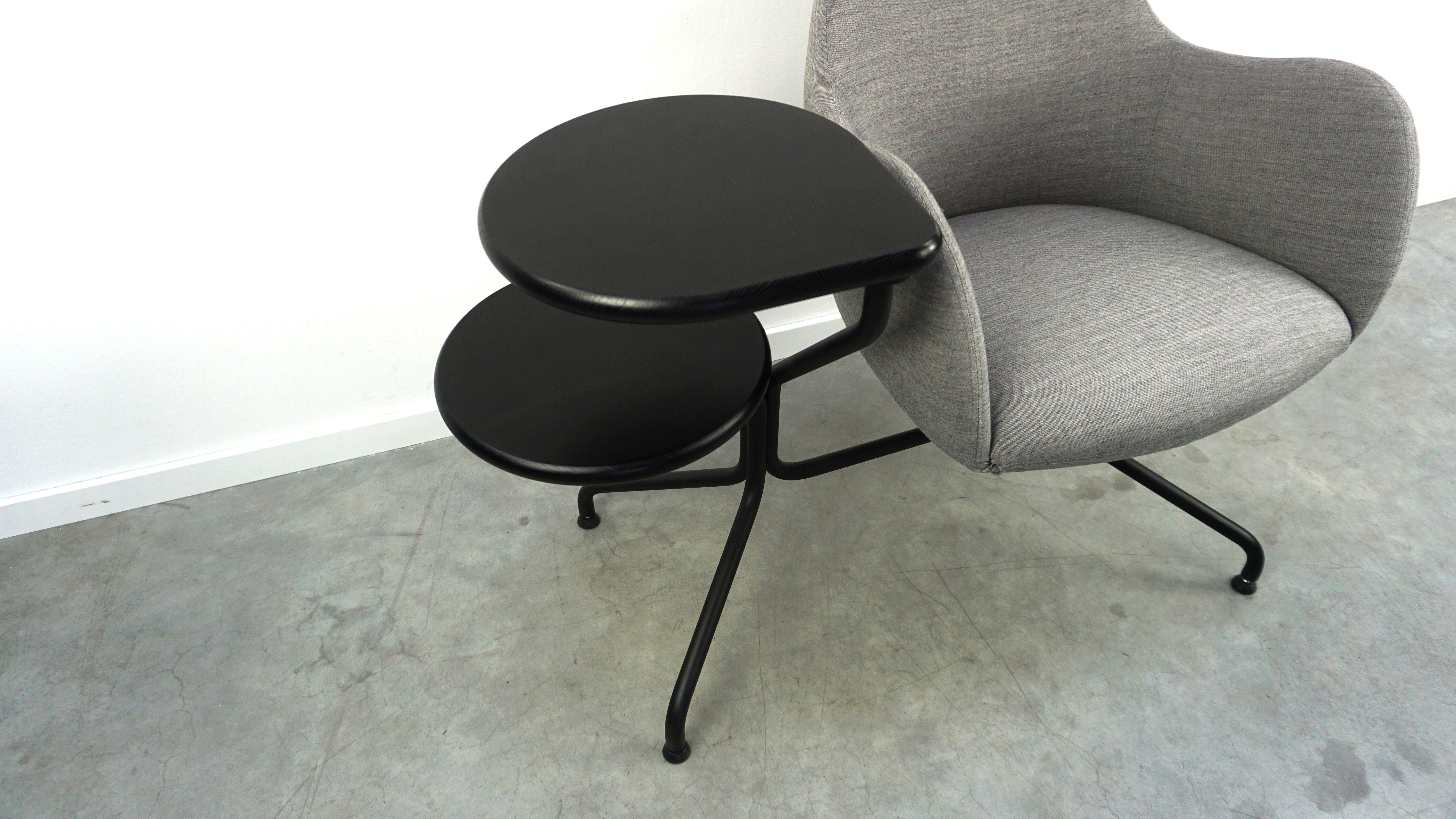 Blå Station Wilmer CT Designsessel | Multifunktionssessel | Hellgrau