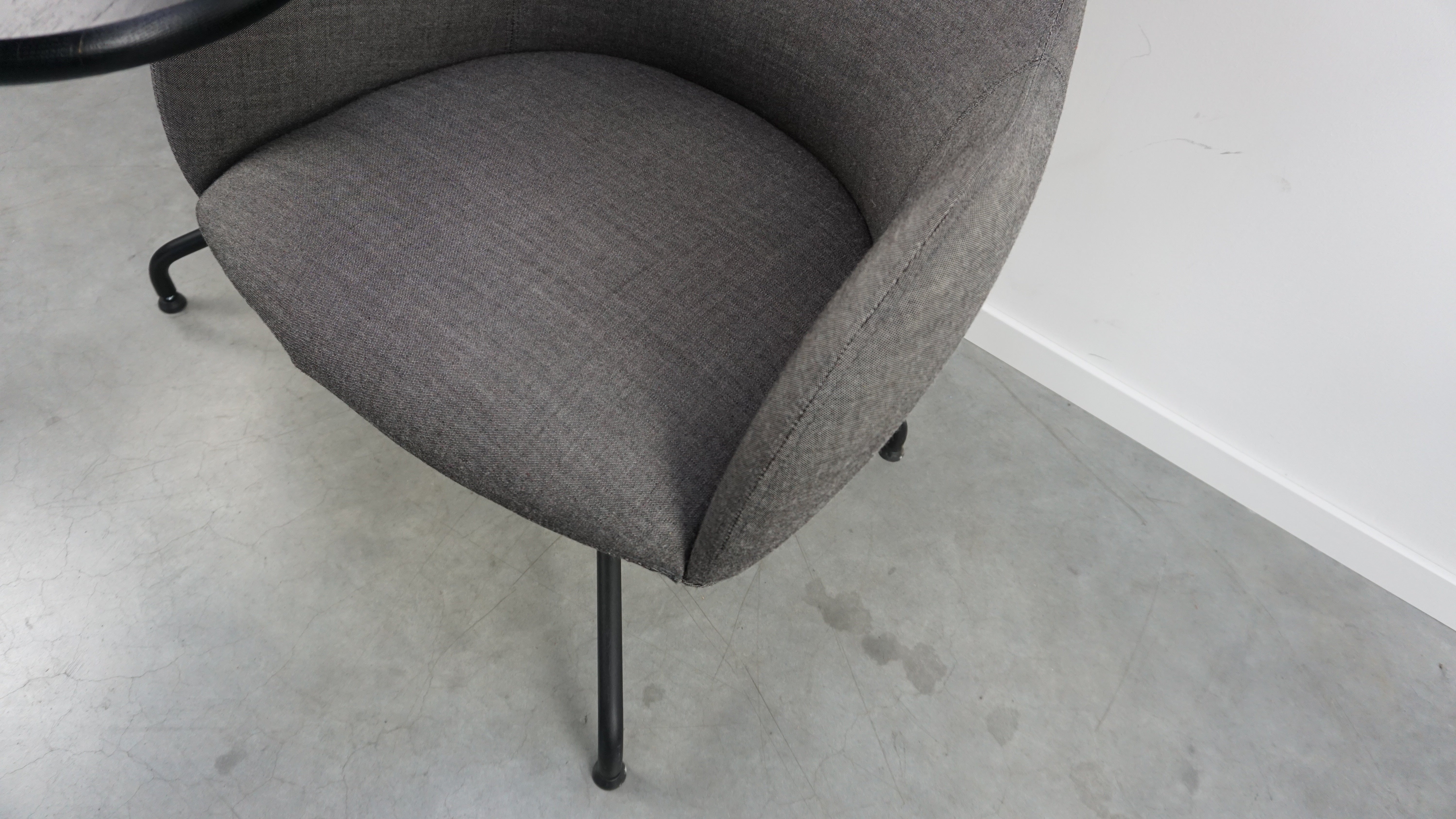 Blå Station Wilmer CT Designsessel | Multifunktionssessel | Grau