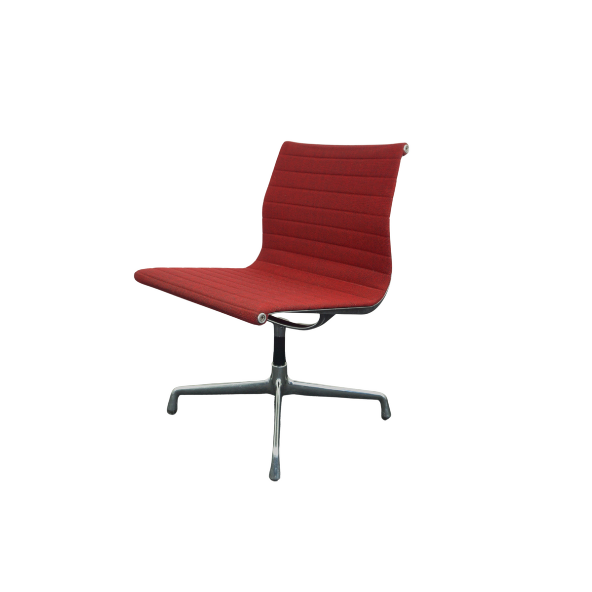 Vitra Aluminium Chair EA 105 Konferenzstuhl Rot