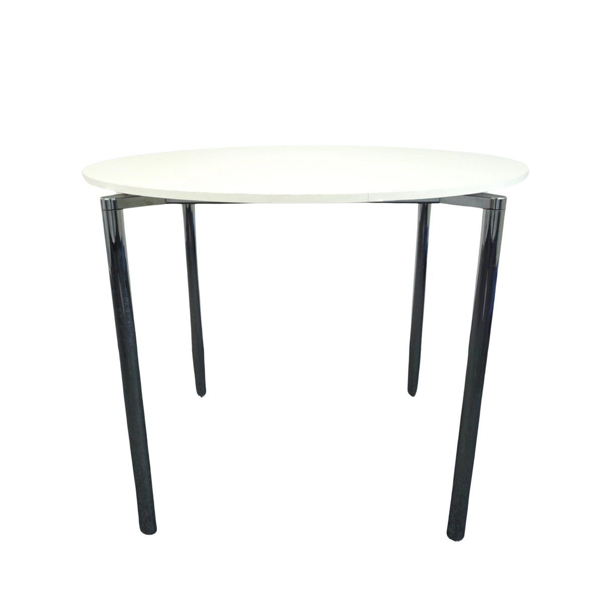 Fritz Hansen Plano Designtisch | Rund | 91 cm | Weiß