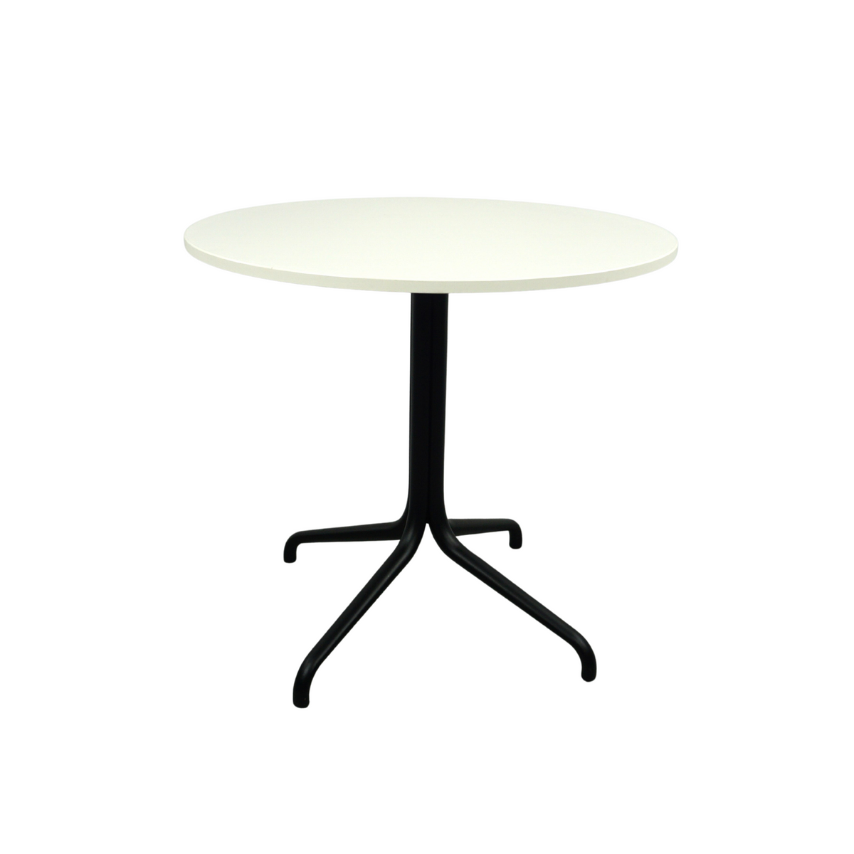 Vitra Bistrotisch Belleville Tisch von Ronan & Erwan Bouroullec | Weiß | Schwarz