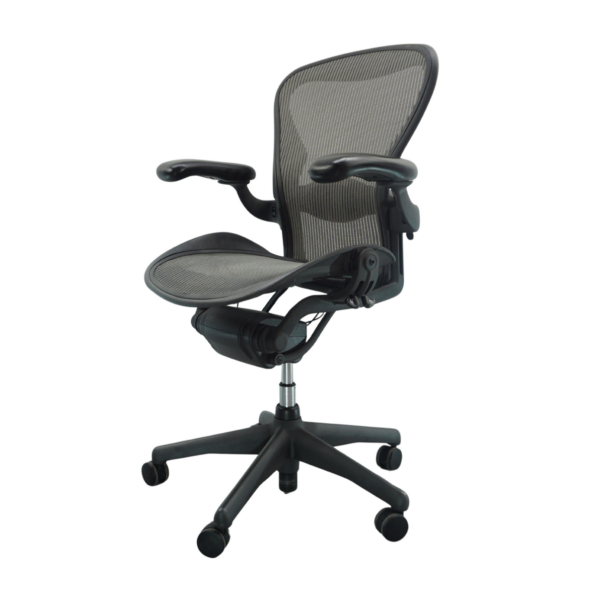 Herman Miller Aeron Bürodrehstuhl | Größe B | Hellgrau