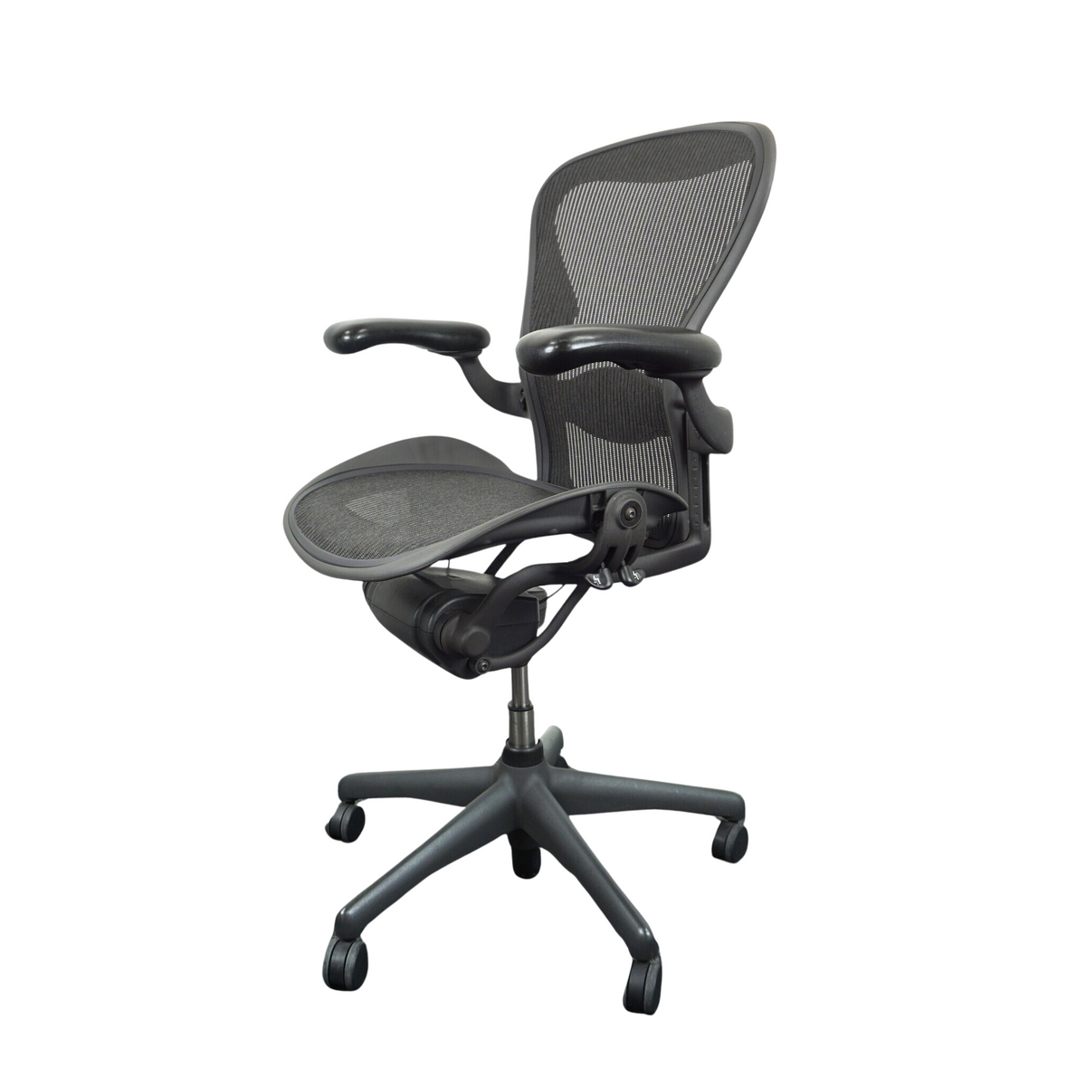Herman Miller Aeron Burodrehstuhl GroBe B Graphit R M Buro und Designmobel