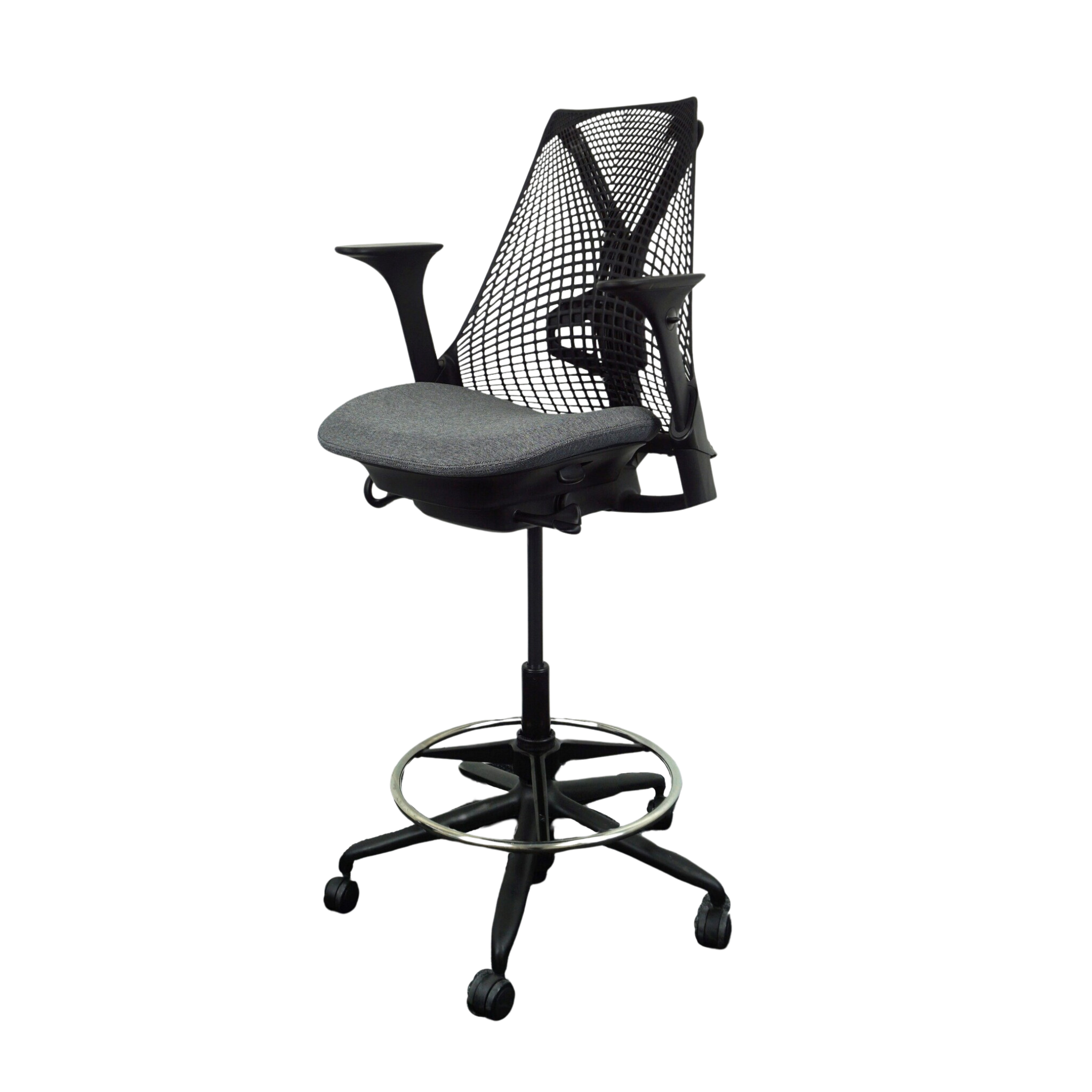 Herman Miller Sayl Bürodrehstuhl Grau-Schwarz