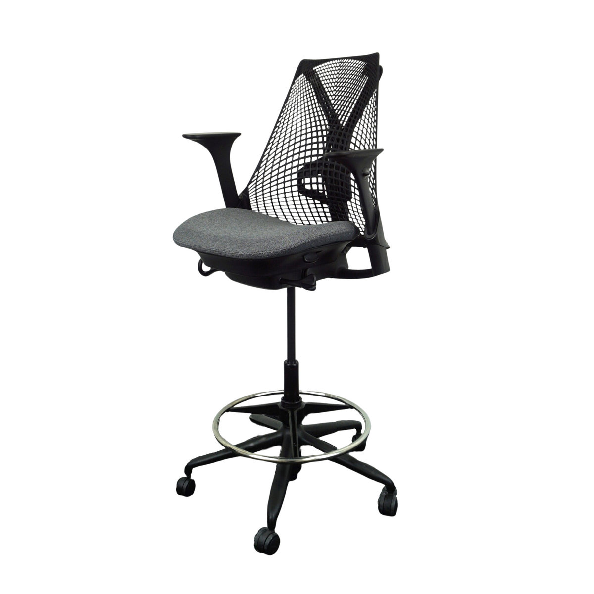 Herman Miller Sayl Bürodrehstuhl Grau-Schwarz