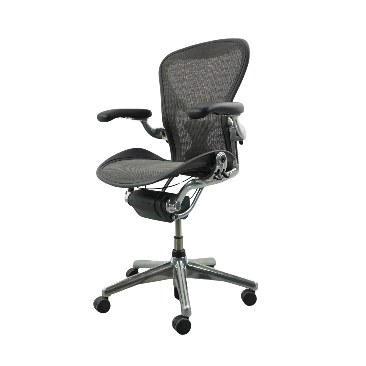 Herman Miller Aeron Bürodrehstuhl | Größe B | Chrom