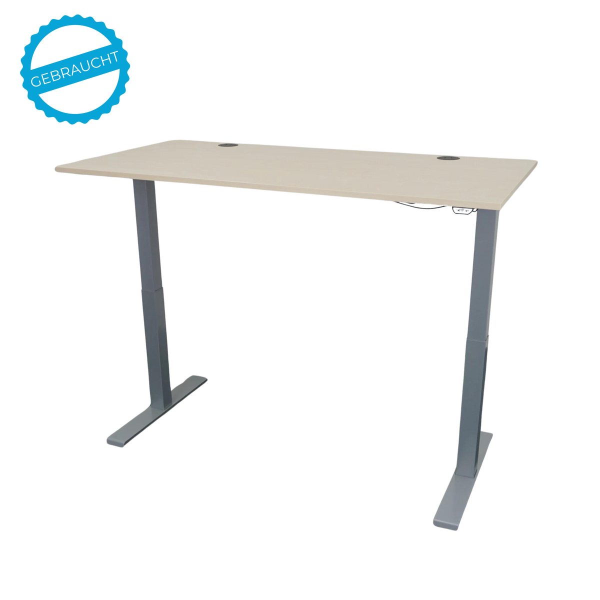 Kinnarps Serie P Schreibtisch | Elektrisch Höhenverstellbar | 160 x 80 cm