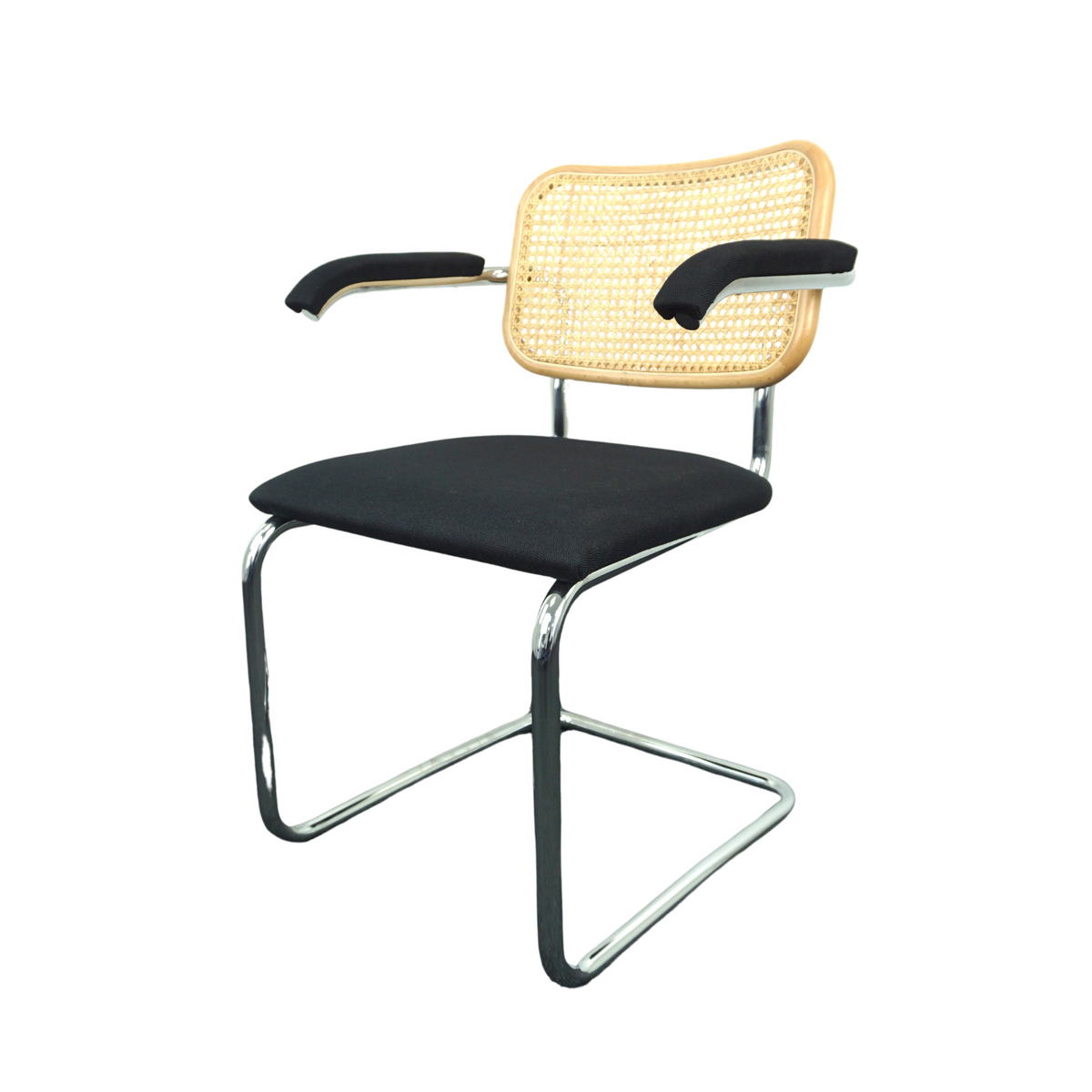 Knoll Cesca Designstuhl | Holz-Schwarz
