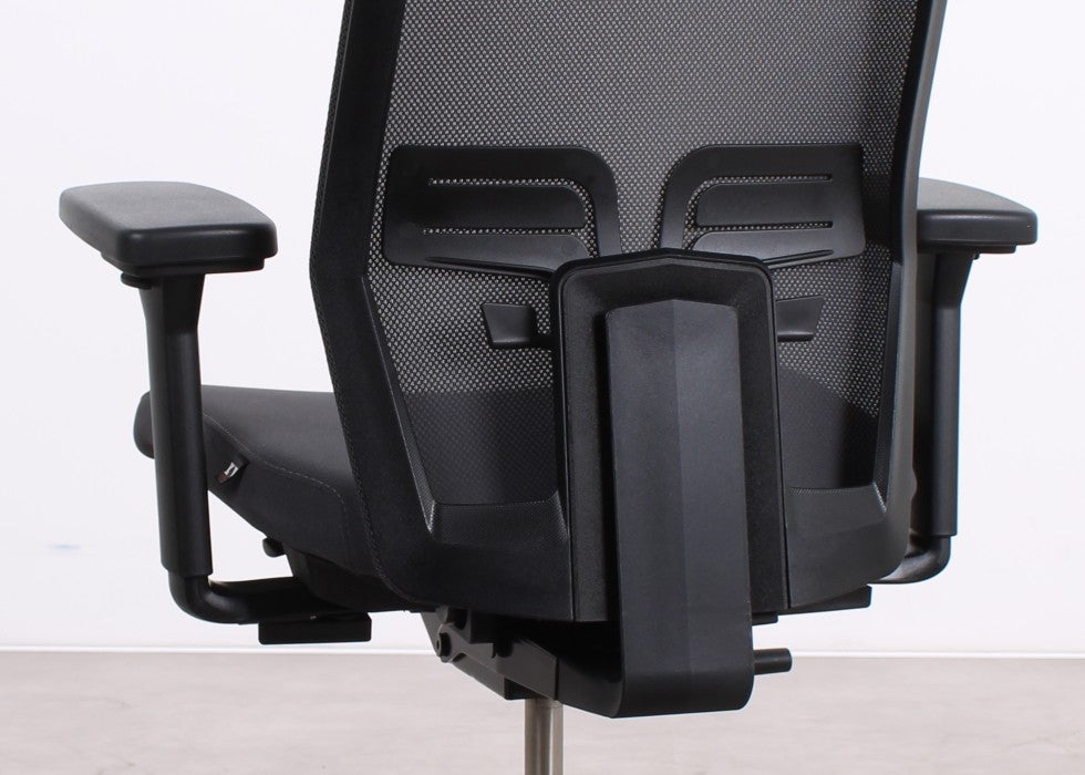 König + Neurath JET II ergonomischer Bürostuhl in Anthrazit, refurbished durch R&M