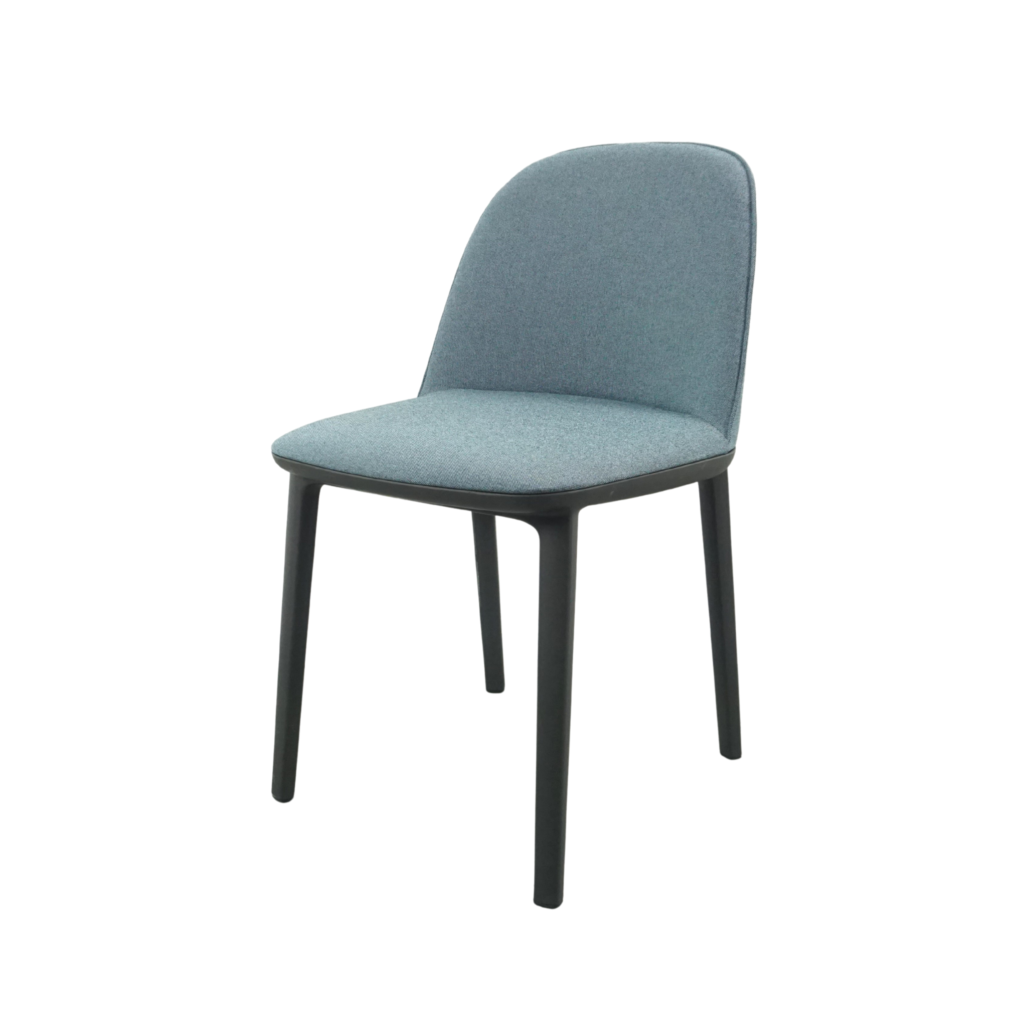 Vitra Softshell Side Chair Designstuhl | Blau | Schwarz