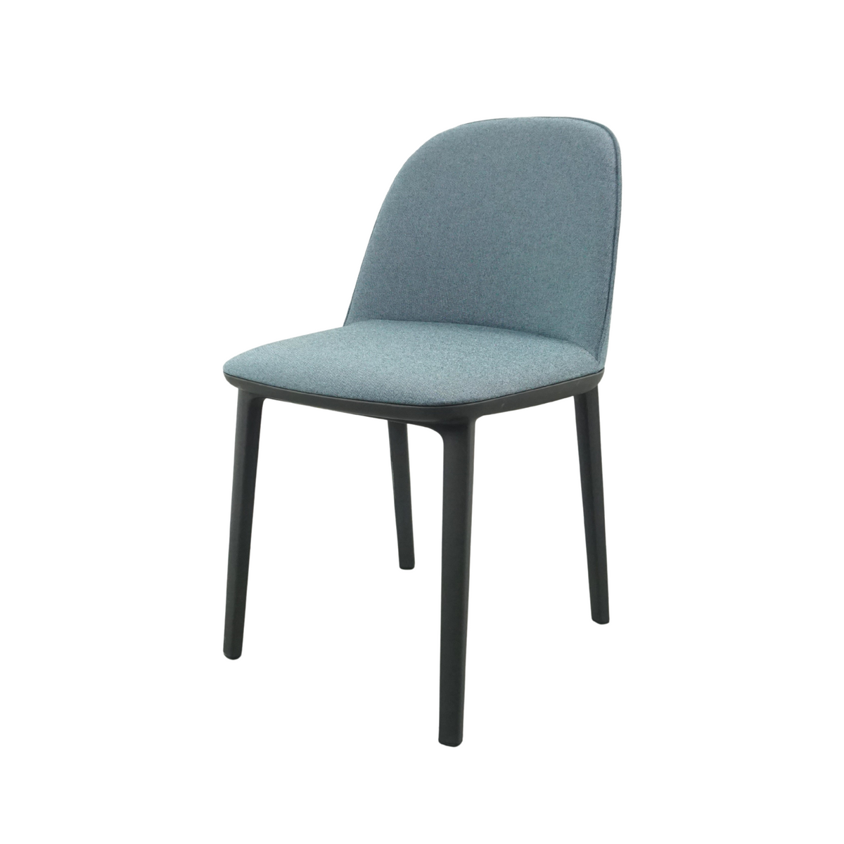 Vitra Softshell Side Chair Designstuhl | Blau | Schwarz