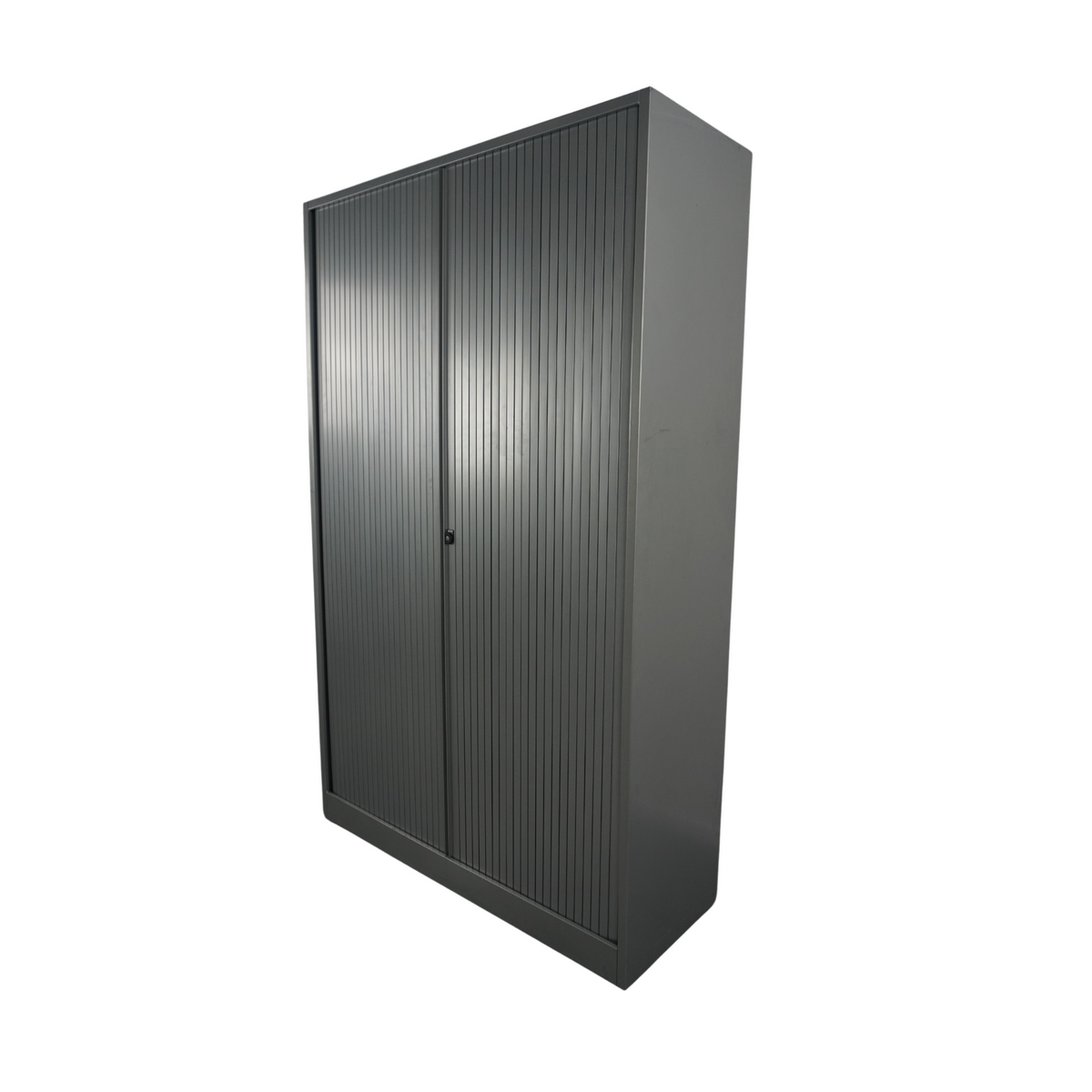 Ahrend Jalousieschrank | Rolladen | Silbergrau | 193 x 120 x 45 cm | 5 OH