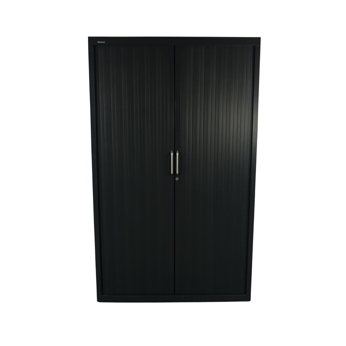 Steelcase Jalousieschrank | 199 x 120 x 43 cm | Anthrazit | 5 OH