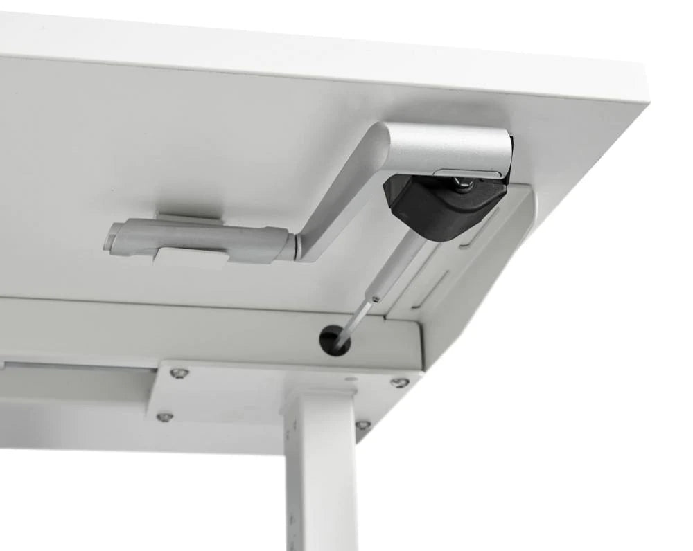 RMOffice ErgoPRO Sitz-Steh Schreibtischgestell | Höhenverstellbar mit Kurbel