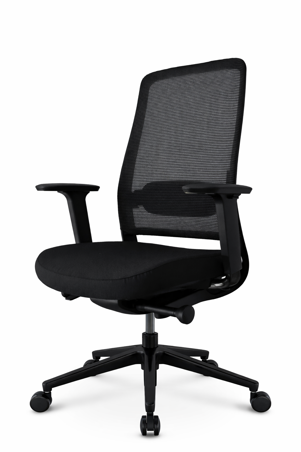 RMOffice Mila Plus 2.0 Bürodrehstuhl | Schwarz / Schwarz