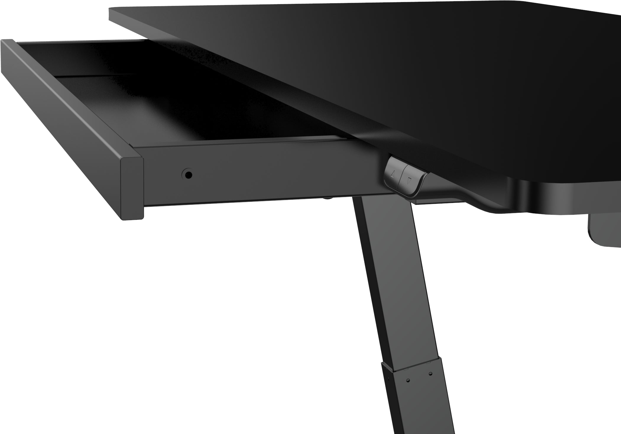 Euroseats  Schreibtisch | Elektrisch höhenverstellbar | 120 x 60 cm | Schwarz