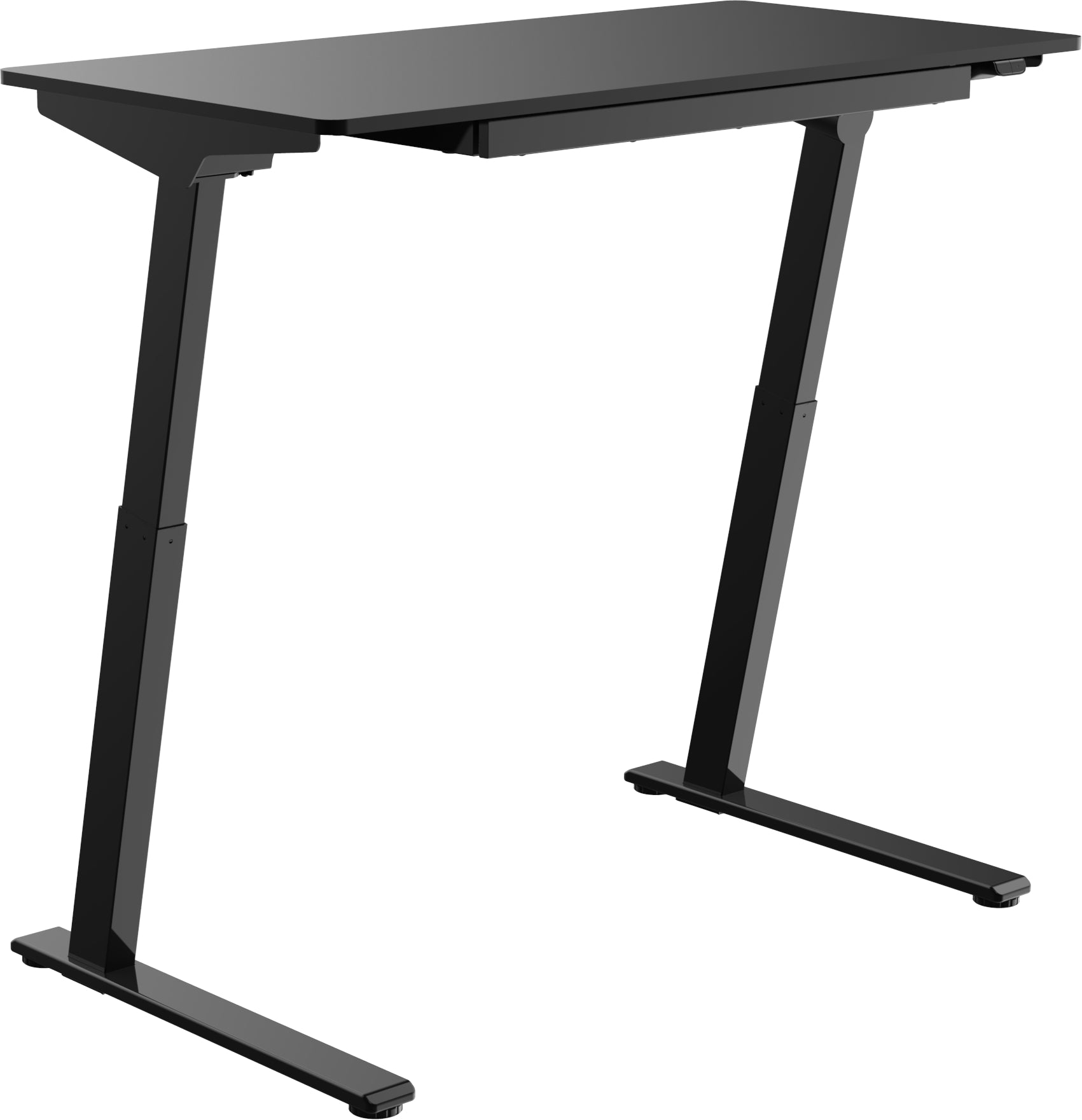 Euroseats  Schreibtisch | Elektrisch höhenverstellbar | 120 x 60 cm | Schwarz