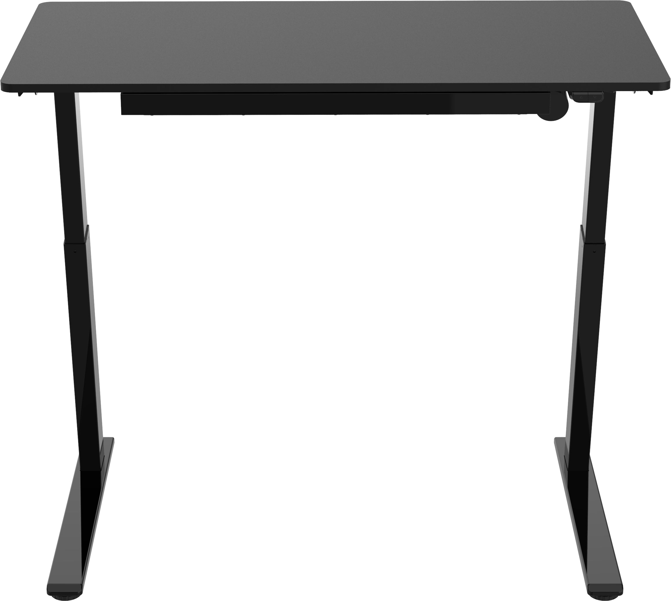 Euroseats  Schreibtisch | Elektrisch höhenverstellbar | 120 x 60 cm | Schwarz