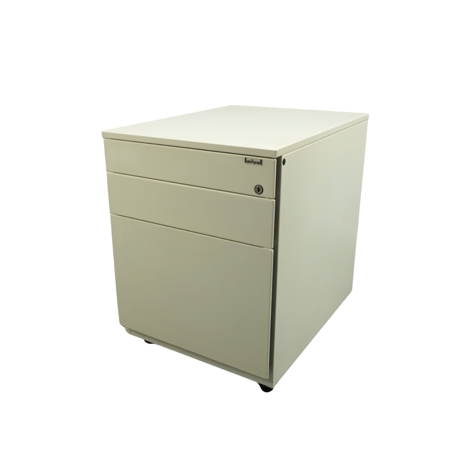 Ahrend Rollcontainer | 3 Schubladen | Creme | 57 x 43 x 56 cm