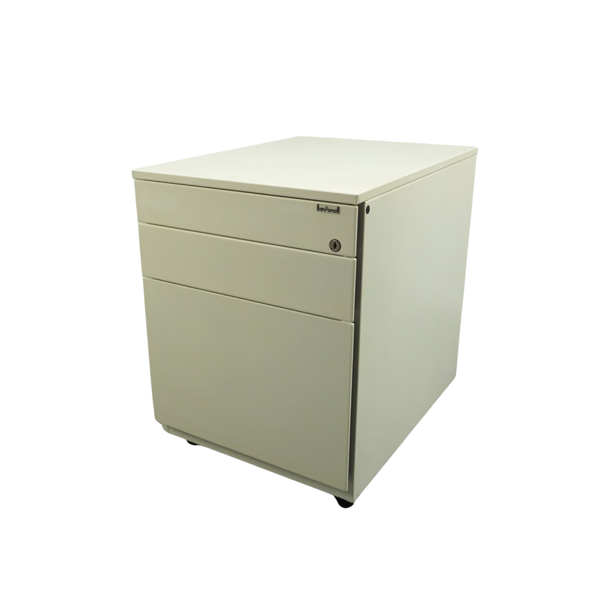 Ahrend Rollcontainer | 3 Schubladen | Creme | 57 x 43 x 56 cm