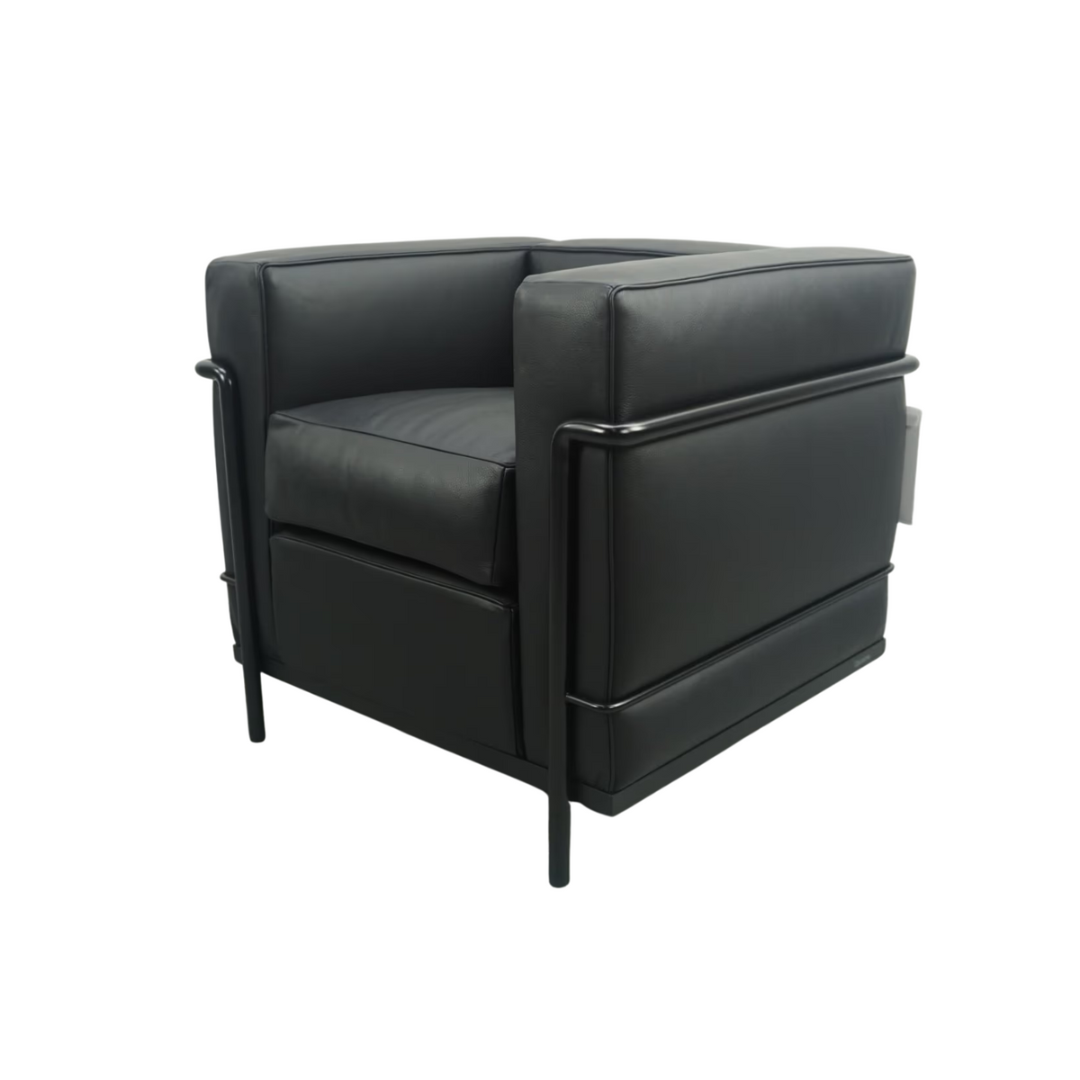 Cassina LC2 Design Sessel | Schwarz | Leder | Neu