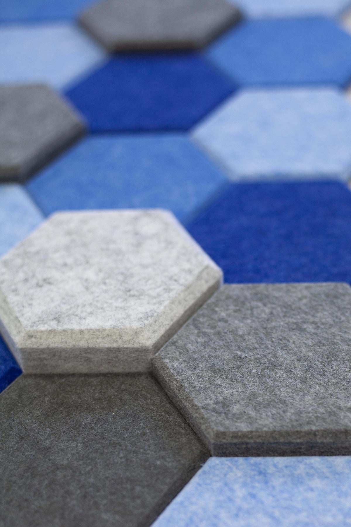 RMOffice Akustik Wanddekoration 18 mm | Hexagon