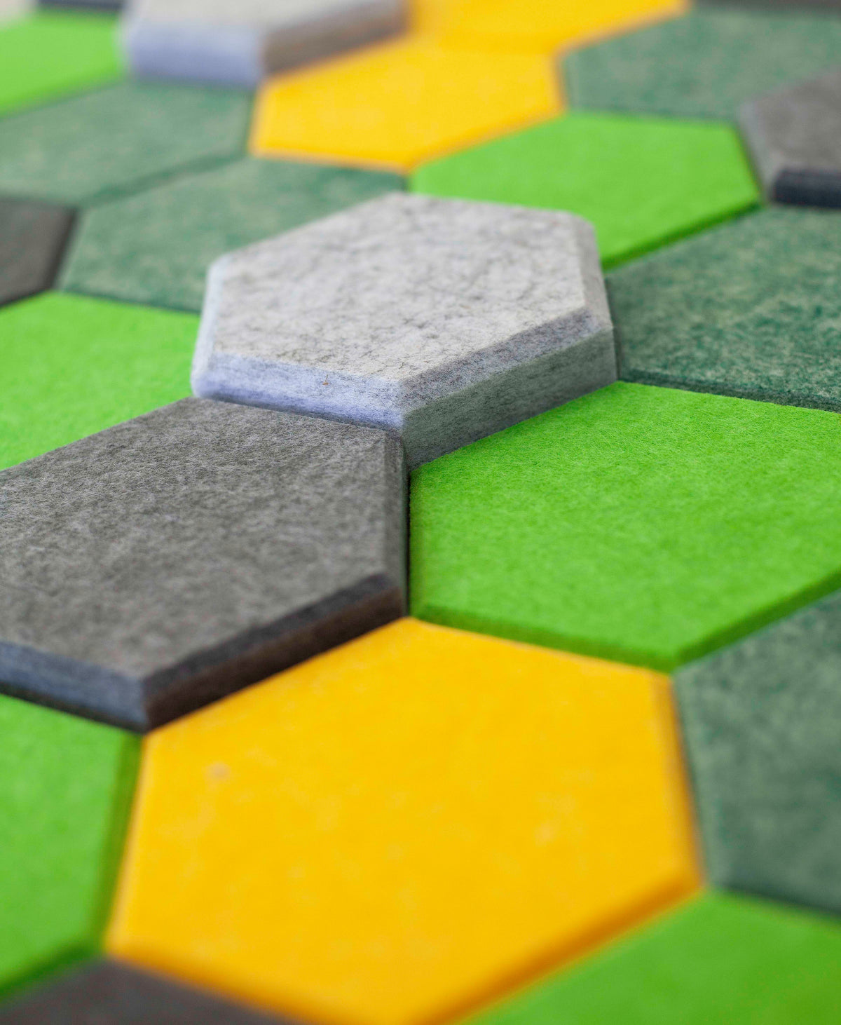 RMOffice Akustik Wanddekoration 9 mm | Hexagon