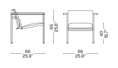 cassina lc1 fauteuil dossier basculant villa church abmessungen