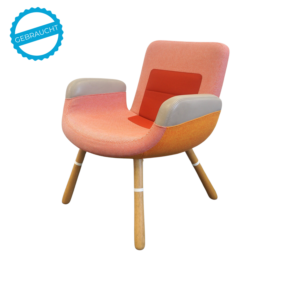 Vitra East River Design Sessel | Stoffmix Rot 02