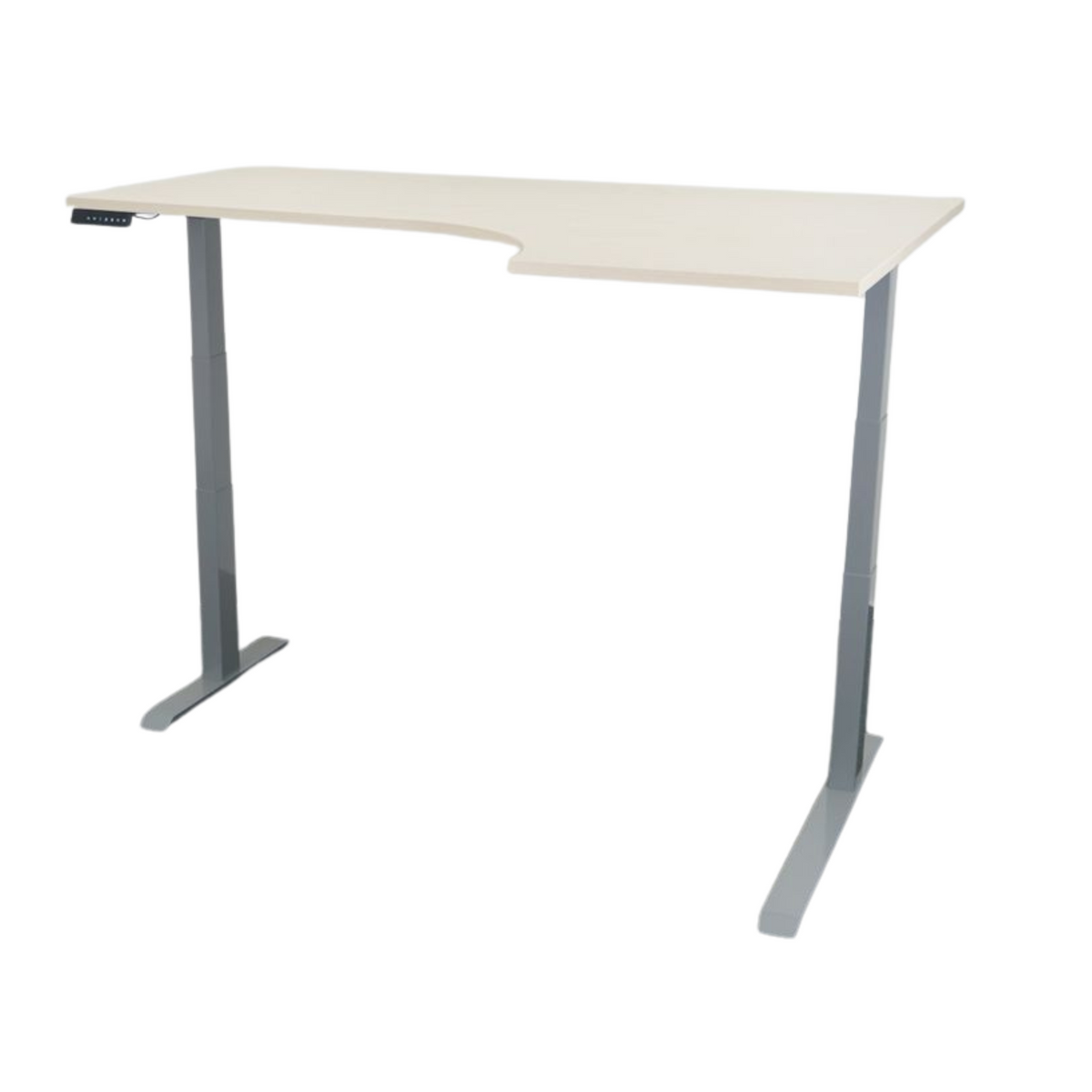 RMOffice RM2 Wingschreibtisch | Elektrisch höhenverstellbar | 180 x 120 x 80 cm
