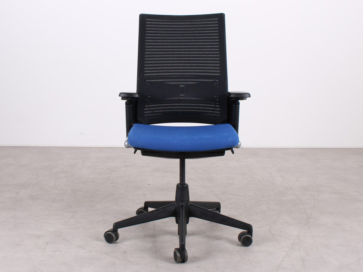 Ahrend 2020 Extra Verta ergonomischer Bürostuhl in Blau und Anthrazit