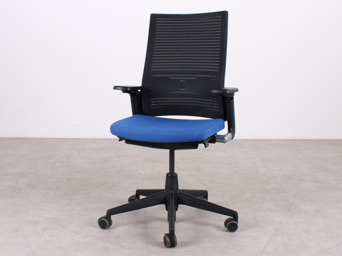 Ahrend 2020 Extra Verta ergonomischer Bürostuhl in Blau und Anthrazit
