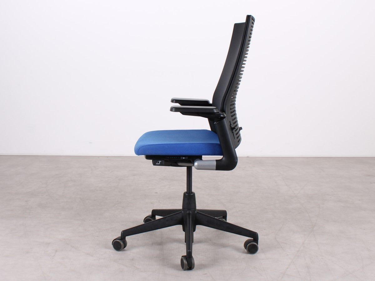 Ahrend 2020 Extra Verta ergonomischer Bürostuhl in Blau und Anthrazit