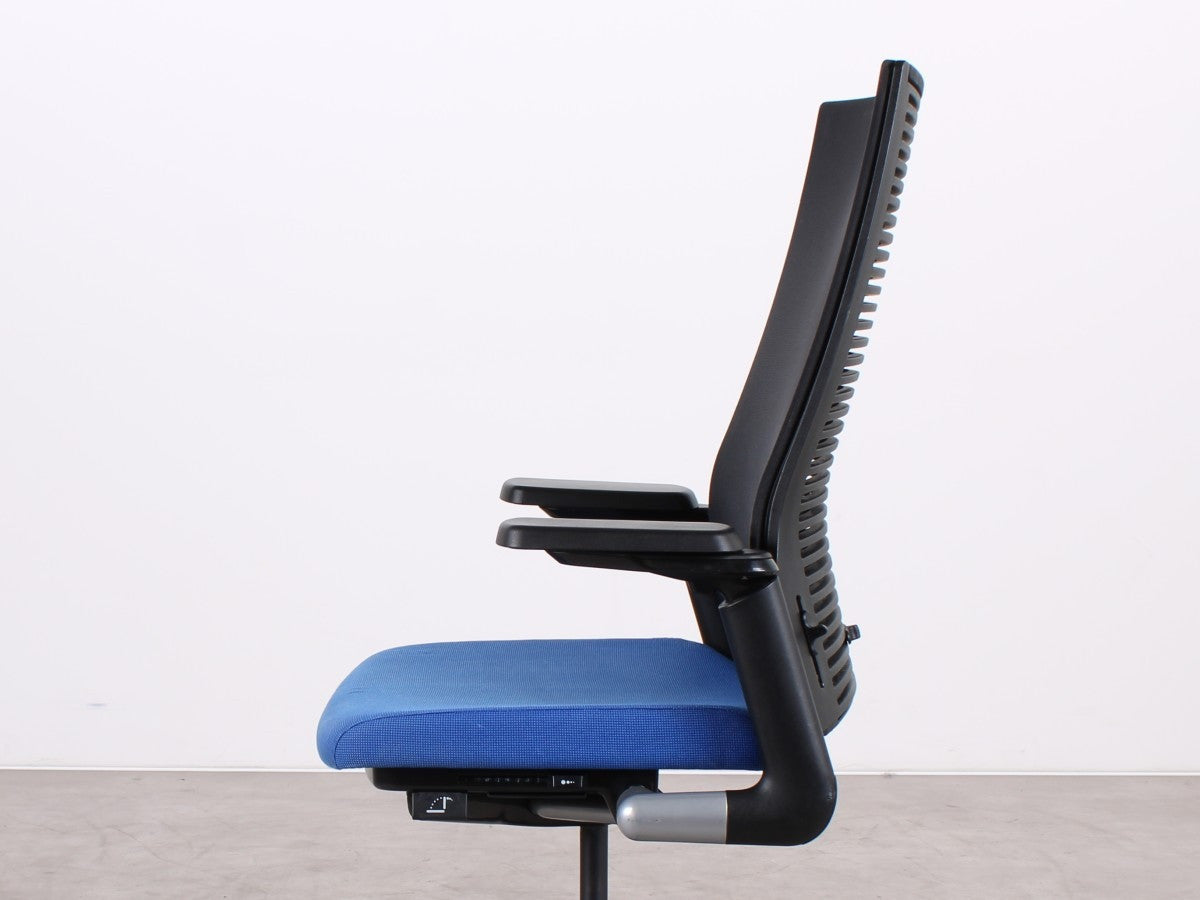 Ahrend 2020 Extra Verta ergonomischer Bürostuhl in Blau und Anthrazit
