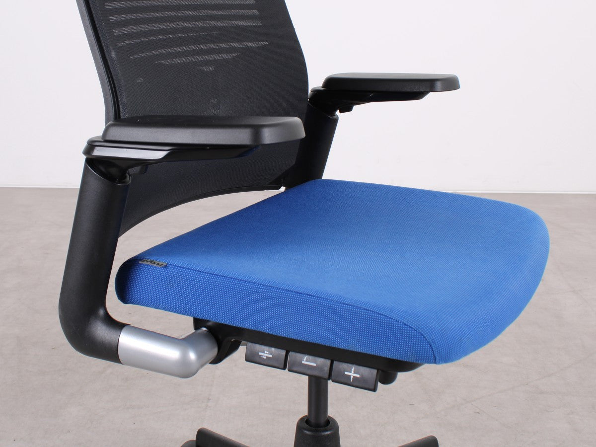 Ahrend 2020 Extra Verta ergonomischer Bürostuhl in Blau und Anthrazit