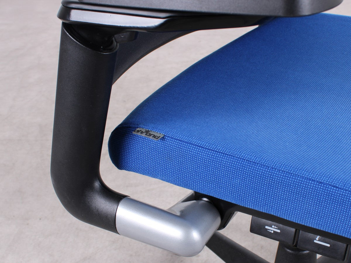 Ahrend 2020 Extra Verta ergonomischer Bürostuhl in Blau und Anthrazit
