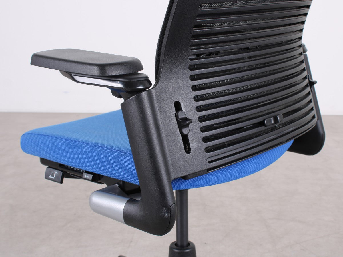Ahrend 2020 Extra Verta ergonomischer Bürostuhl in Blau und Anthrazit