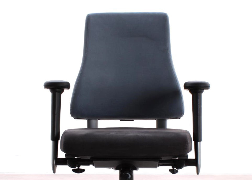 BMA Axia 2.2 ergonomischer Bürostuhl in Blaugrau und Grau