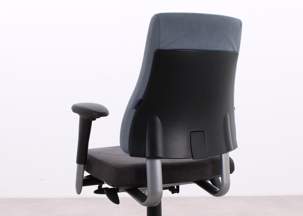 BMA Axia 2.2 ergonomischer Bürostuhl in Blaugrau und Grau