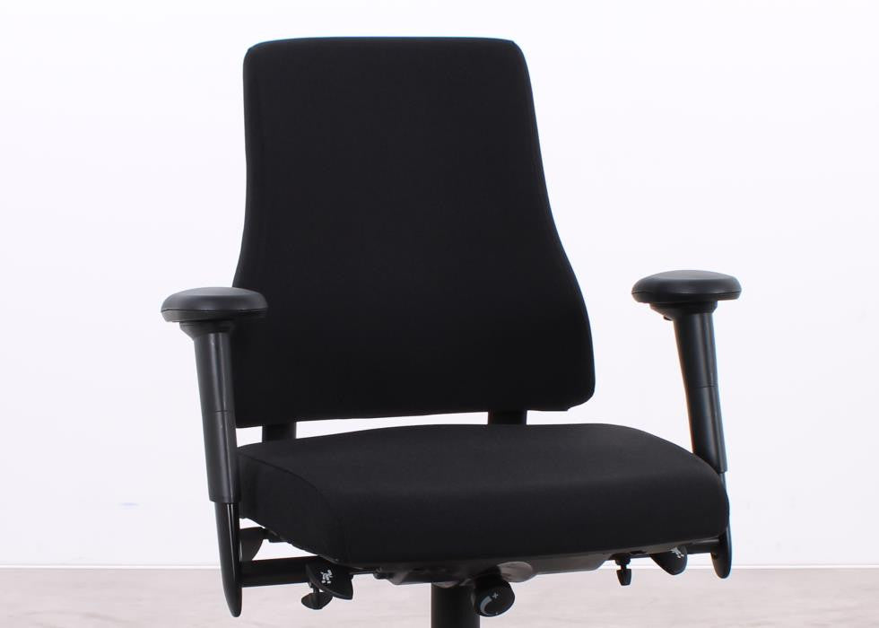BMA Axia 2.2 ergonomischer Bürostuhl in Schwarz, refurbished