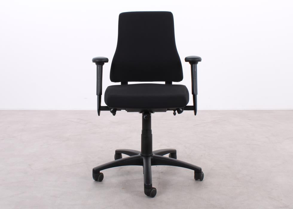 BMA Axia 2.2 ergonomischer Bürostuhl in Schwarz, refurbished