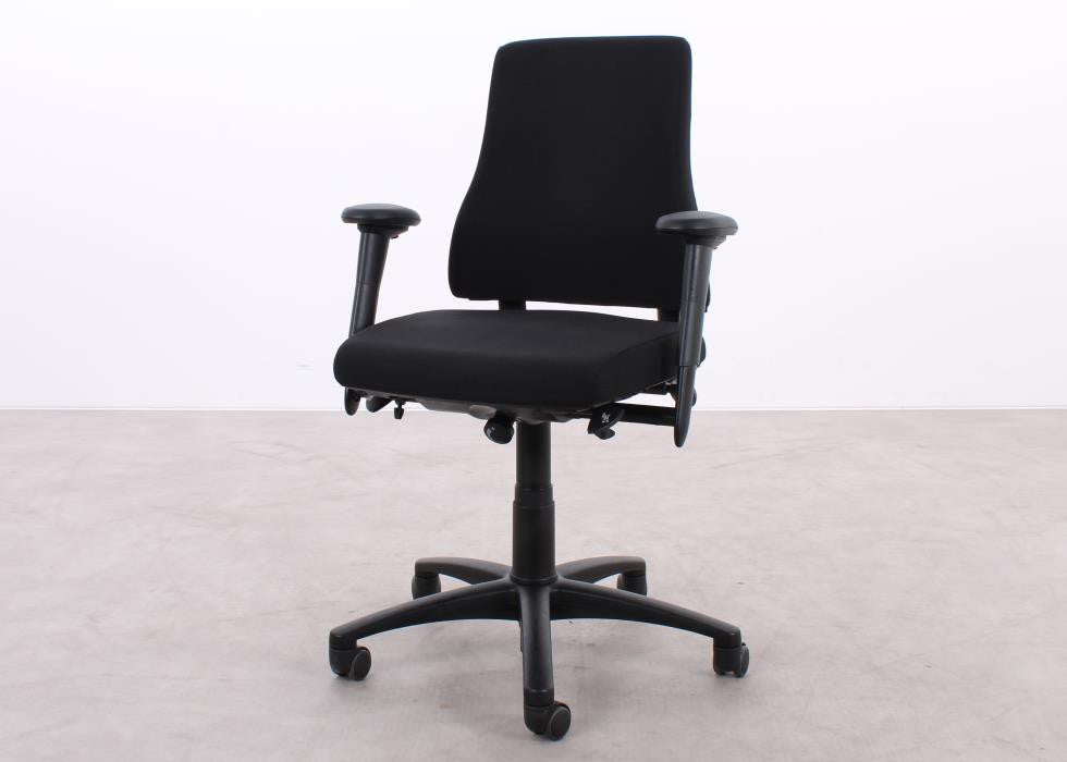 BMA Axia 2.2 ergonomischer Bürostuhl in Schwarz, refurbished