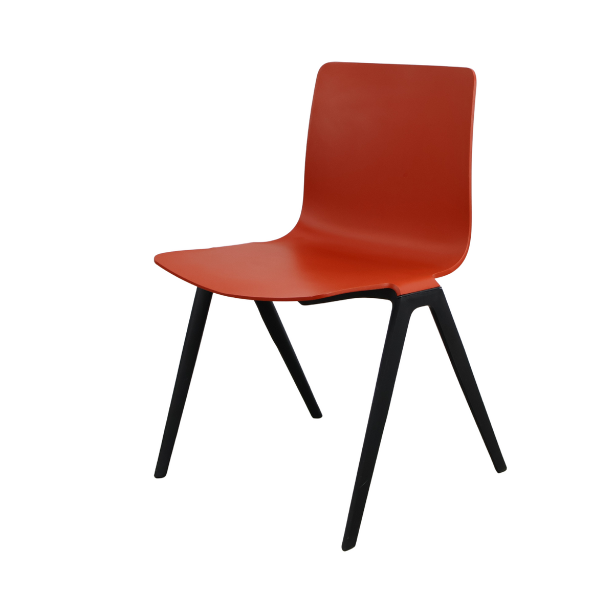 Brunner A-Chair Besucherstuhl | Rot | Stapelbar